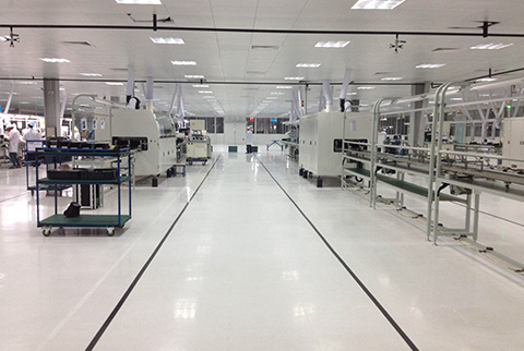 昆山電子無(wú)塵車間裝修設(shè)計(jì)案例